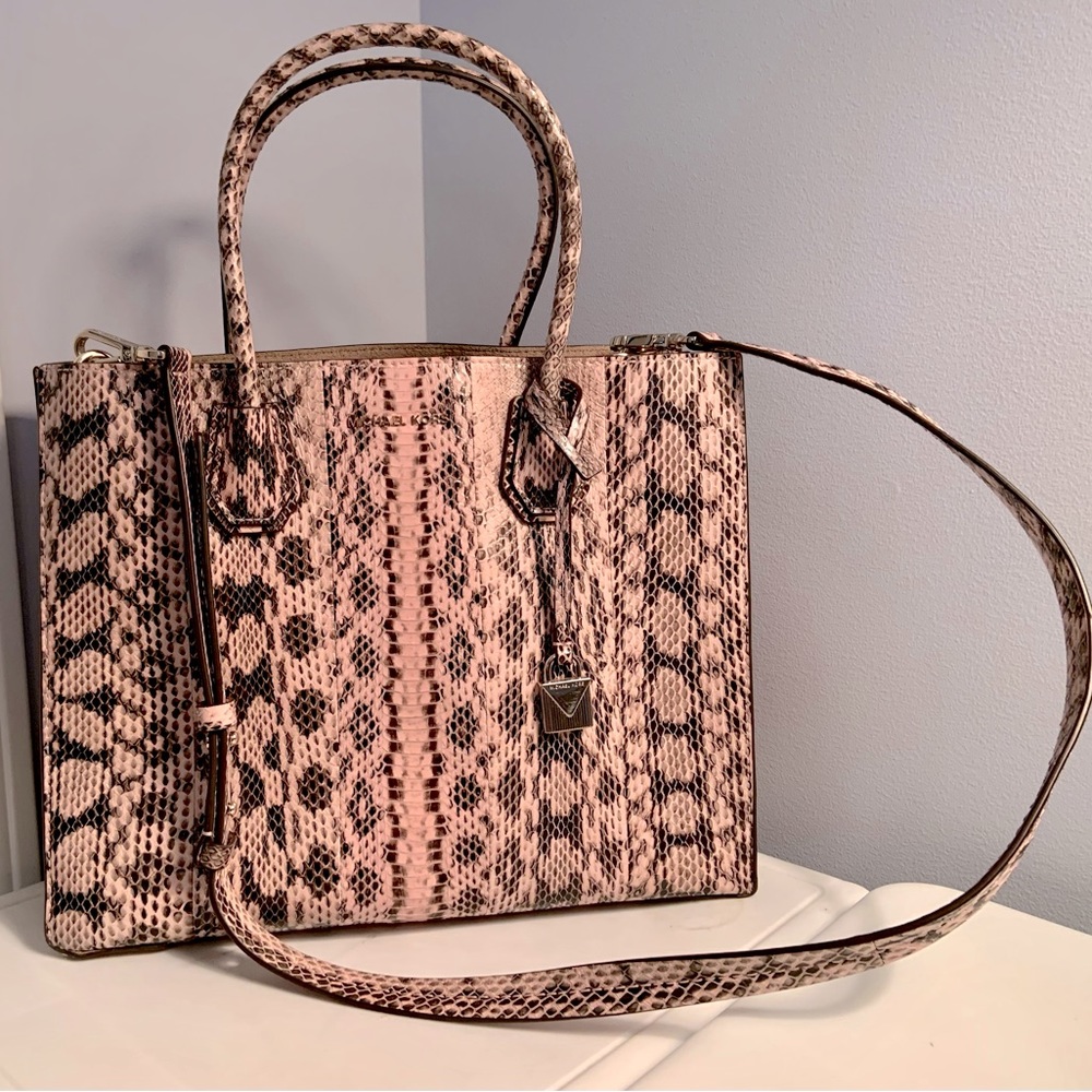Michael Kors Snake Skin Tote